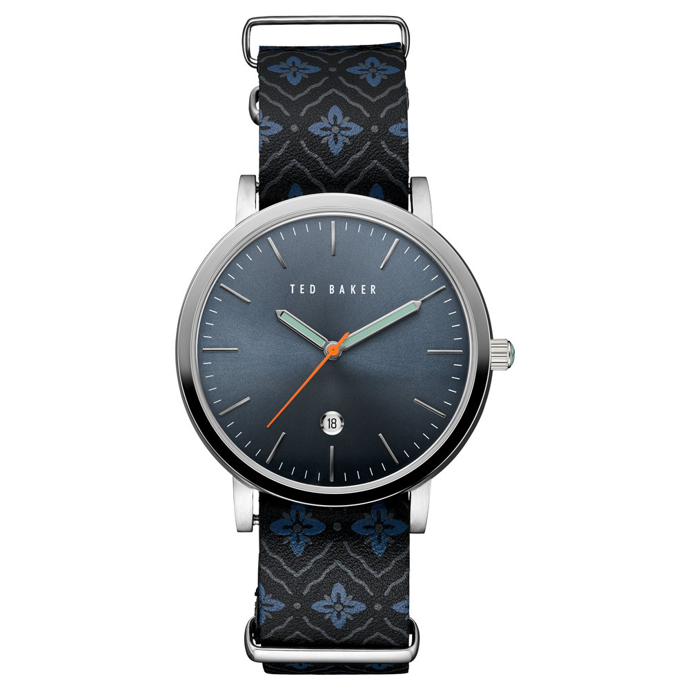 TED BAKER MEN WATCH LEATHER STRAP