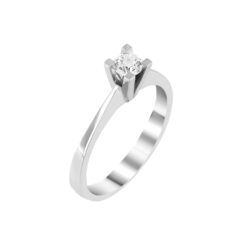 WHITE GOLD 18K RING WITH DIAMONDS 45941