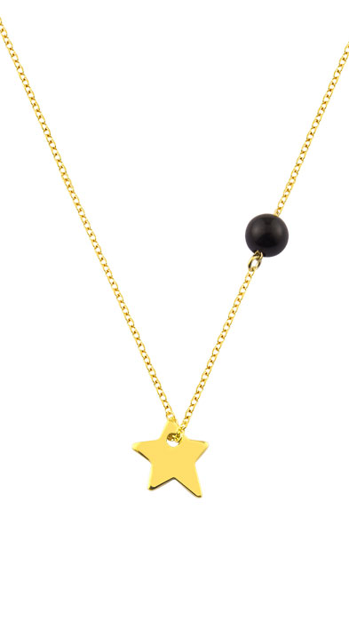 GOLD 14K NECKLACE WITH STAR