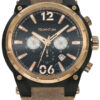 QUANTUM WATCH BROWN LEATHER STRAP MENS WATCH