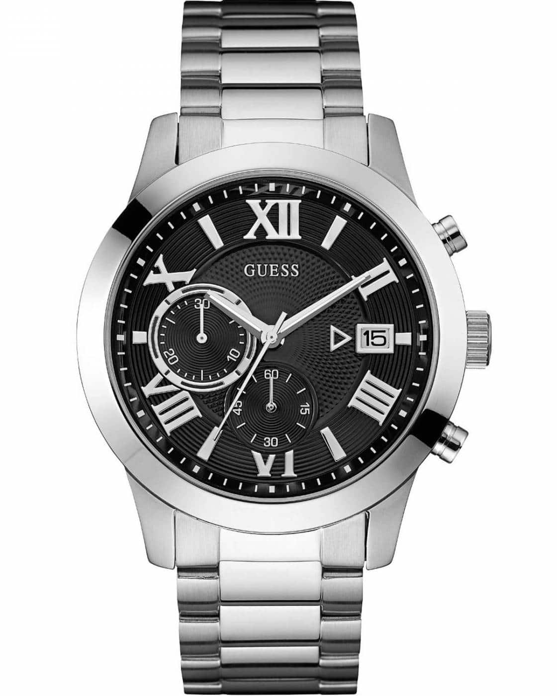 GUESS WATCH CHRONOGRAPH STAINLESS STEEL BRACELET