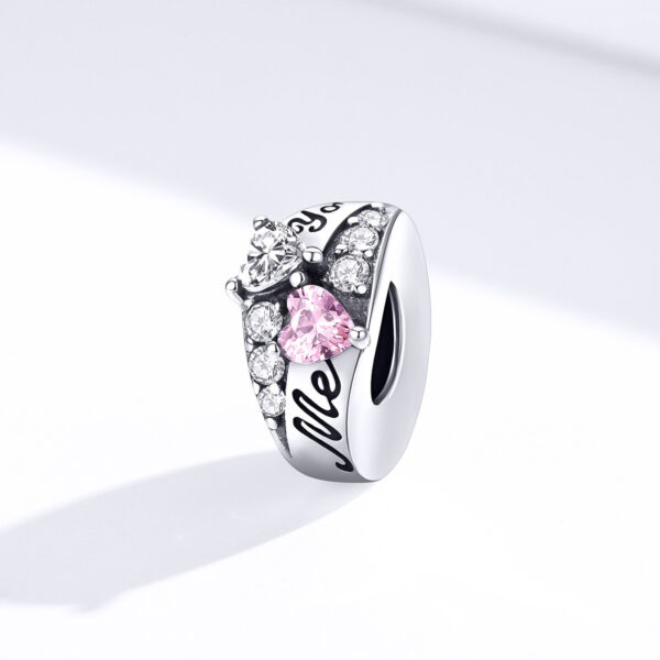 ΑΣΗΜΕΝΙΟ CHARM (925) ME AND YOU RING ΜΕ ΖΙΡΓΚΟΝ