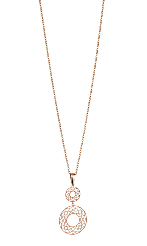 ΑΣΗΜΕΝΙΟ ΚΟΛΙΕ (925) ΡΟΖ ΕΠΙΧΡΥΣΩΜΕΝΟ BY VOGUE JEWELLERY 20170485402