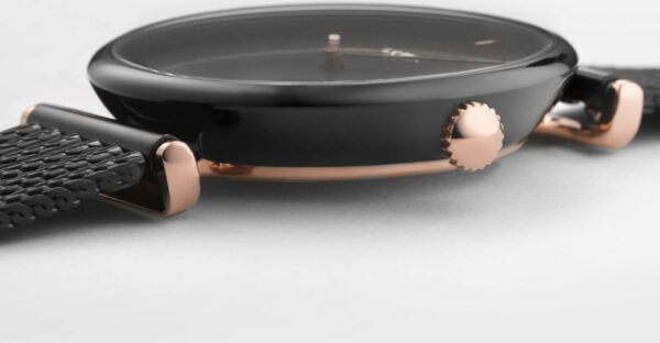 CLUSE WATCH TRIOMPHE LADIES BLACK STAINLESS STELL BRACELET