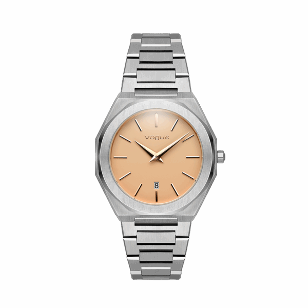 VOGUE WATCH TORNADO SILVER STAINLESS STEEL BRACELET
