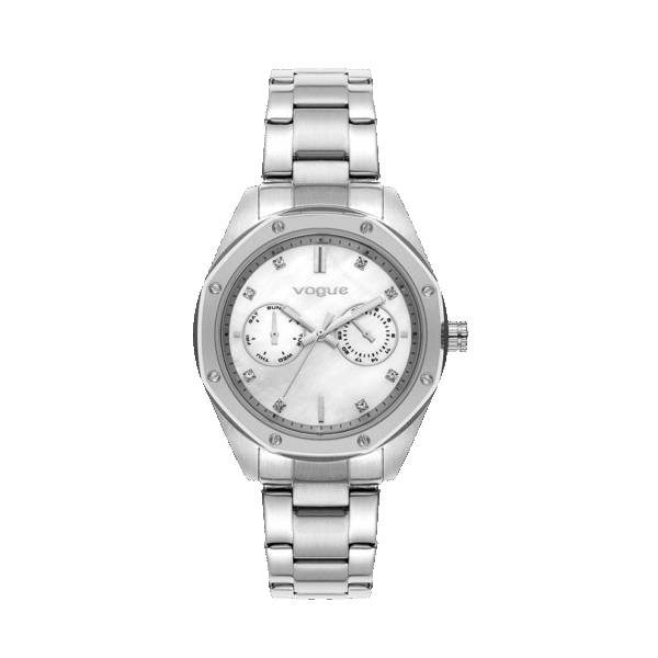 VOGUE WATCH PORTOFINO CRYSTALS SILVER STAINLESS STEEL BRACELET