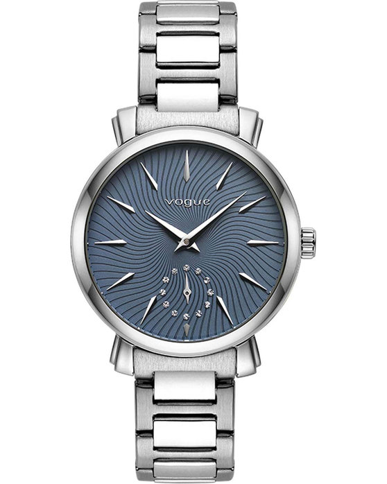 VOGUE WATCH MIMOSA CRYSTALS SILVER STAINLESS STEEL BRACELET