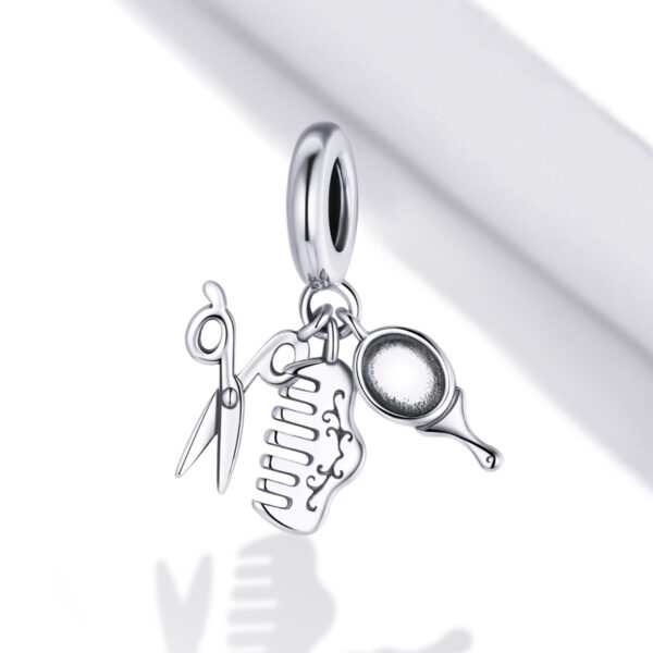 ΑΣΗΜΕΝΙΟ CHARM (925) "COIFFURE TIME"
