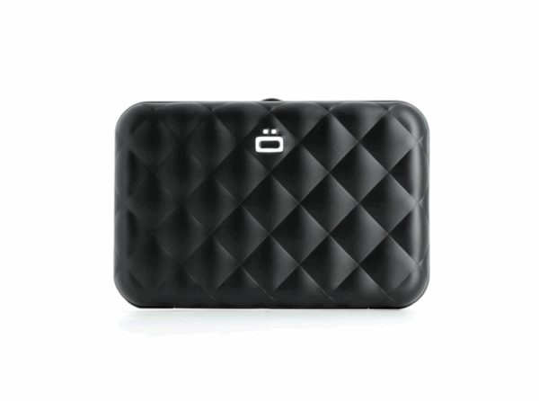 ΠΟΡΤΟΦΟΛΙ OGON QB BLACK QUILTED (BUTTON) 3760127779995
