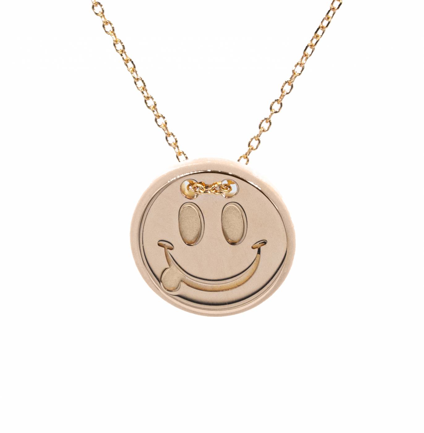 ΡΟΖ ΧΡΥΣΟ ΚΟΛΙΕ 14Κ EMOJI 47763