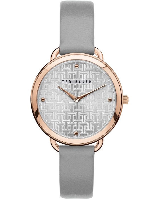 TED BAKER WATCH HETTTIE COLLECTION GREY LEATHER STRAP BKPHTF901