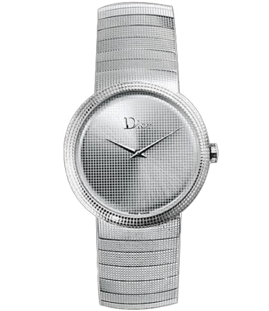 DIOR WATCH WOMEN SILVER STAINLESS STEEL BRACELET CD042110