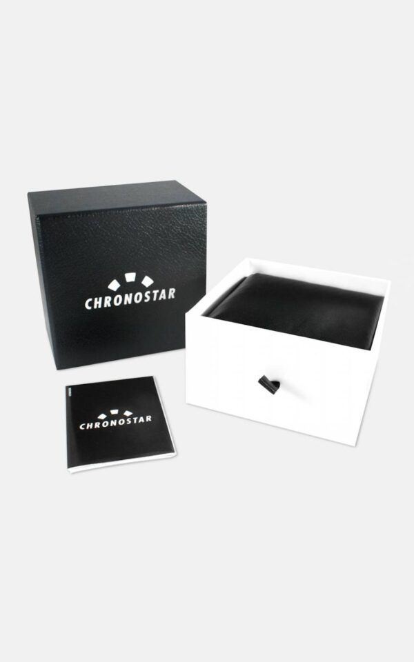 CHRONOSTAR WATCH PREPPY SILVER STAINLESS STEEL BRACELET