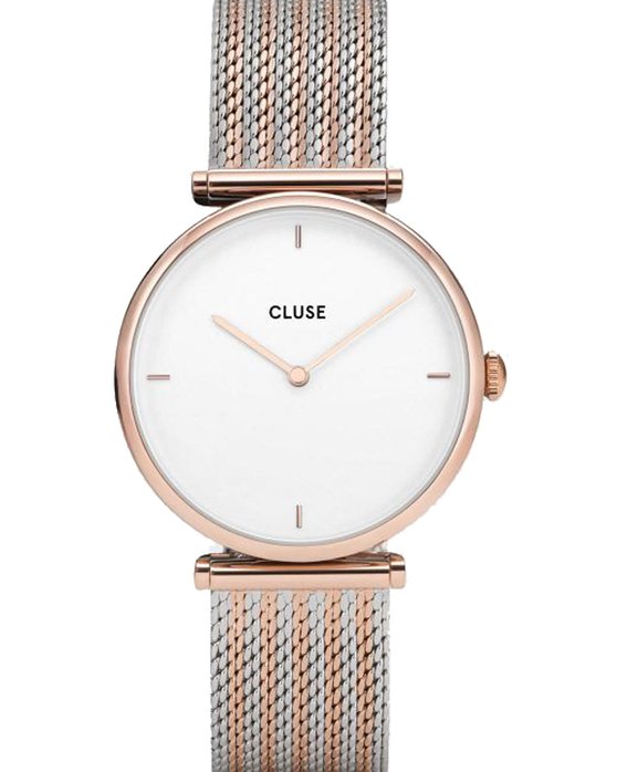 CLUSE WATCH TRIOMPHE TWO TONE STAINLESS STEEL BRACELET CW0101208001