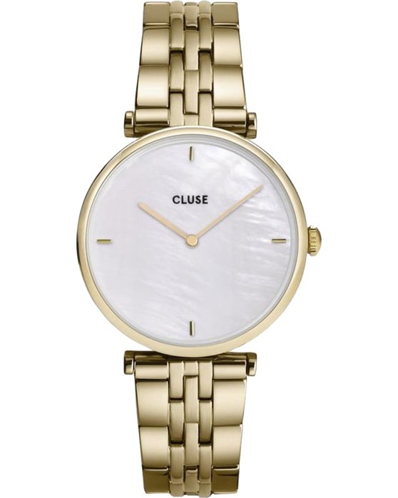 CLUSE WATCH TRIOMPHE GOLD STAINLESS STEEL BRACELET CW0101208014