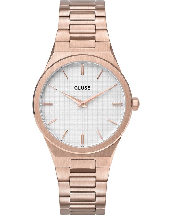 CLUSE WATCH VIGOUREUX 33 ROSE GOLD STAINLESS STEEL BRACELET CW0101210001