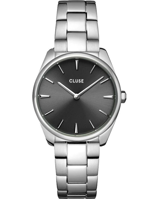 CLUSE WATCH FEROCE PETITE SILVER STAINLESS STEEL BRACELET CW11202
