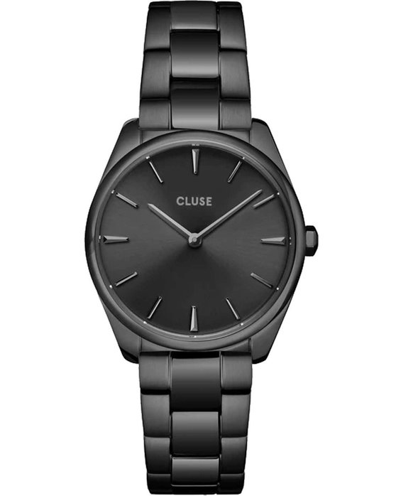 CLUSE WATCH FEROCE PETITE BLACK STAINLESS STEEL BRACELET