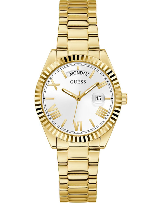 GUESS WATCH LUNA GOLD STAINLESS STEEL BRACELET GW0308L2