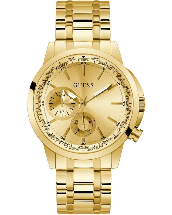 GUESS WATCH SPEC GOLD STAINLESS STEEL BRACELET