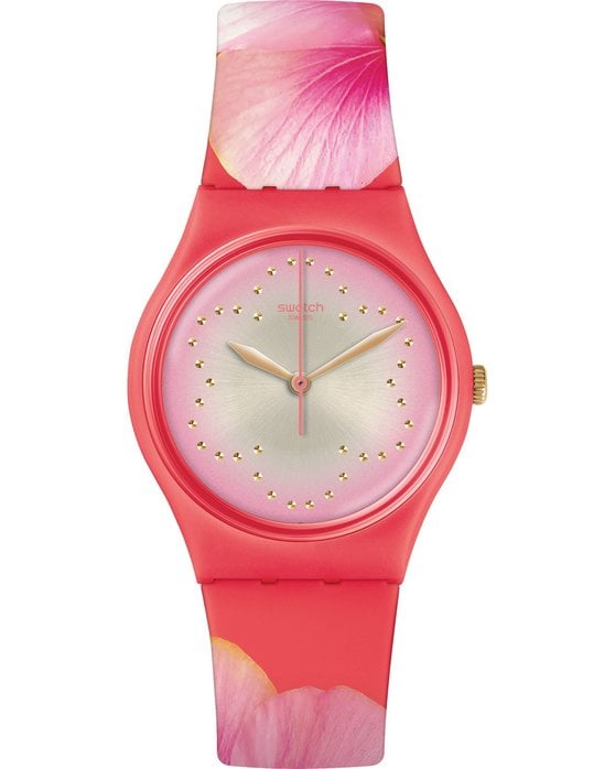 SWATCH WATCH FIORE DI MAGGIO MYLTICOLOR SILICONE STRAP SPECIAL EDITION GZ321