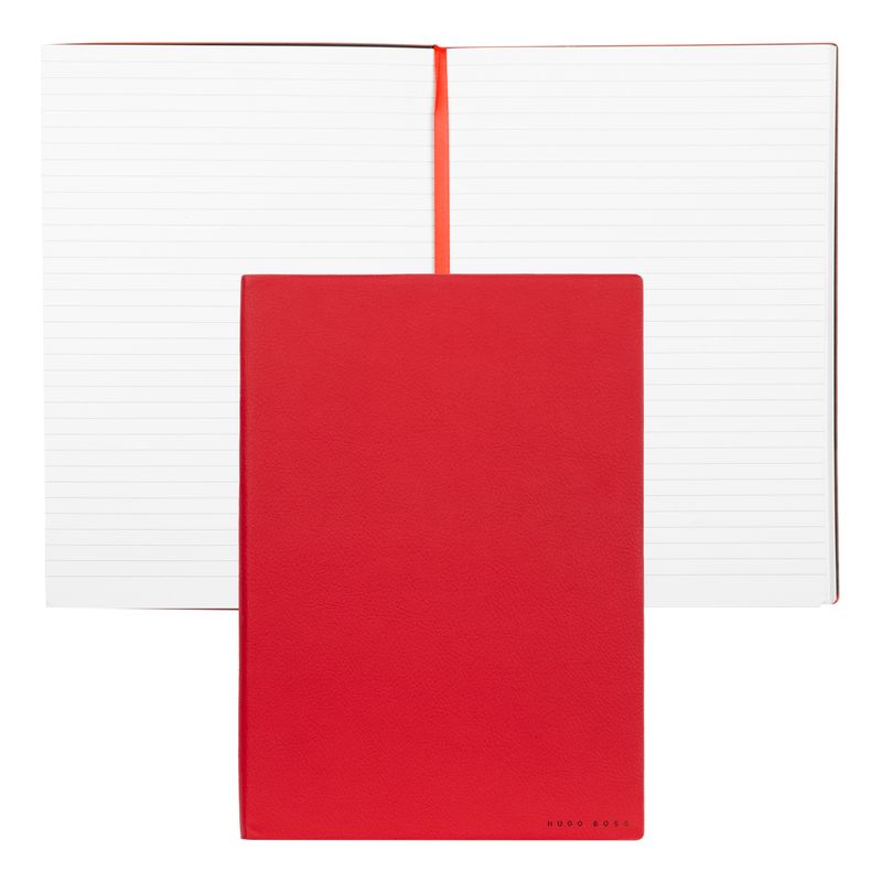 ΣΗΜΕΙΩΜΑΤΑΡΙΟ B5 ESSENTIAL STORYLINE RED LINED BY HUGO BOSS HNB121PL