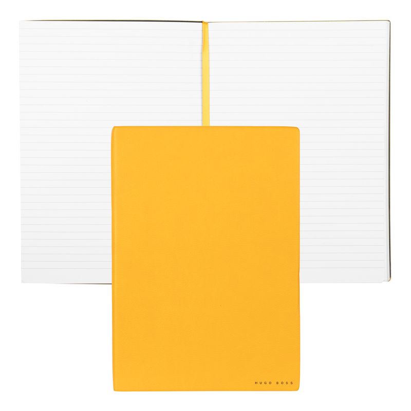 ΣΗΜΕΙΩΜΑΤΑΡΙΟ B5 ESSENTIAL STORYLINE YELLOW LINED BY HUGO BOSS HNB121SL
