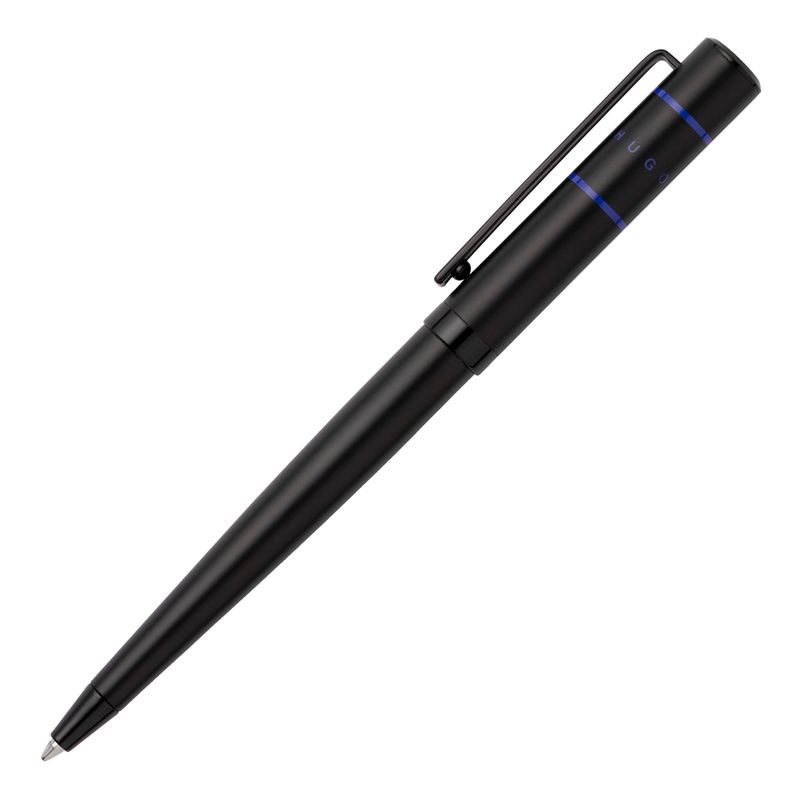 ΣΤΥΛΟ RIBBON MATRIX BLACK/BLUE BALLPOINT BY HUGO BOSS HSC2414L - Image 2