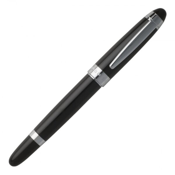 ΣΤΥΛΟ ICON BLACK/SILVER ROLLERBALL BY HUGO BOSS HSN5015