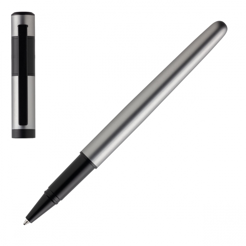 ΣΤΥΛΟ RIBBON MATTE CHROME ROLLERBALL BY HUGO BOSS HSR0985B