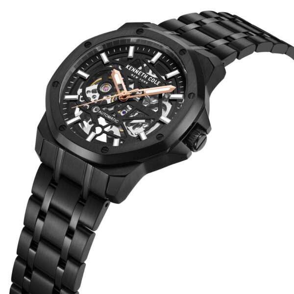 KENNETH COLE WATCH GENTS AUTOMATIC BLACK