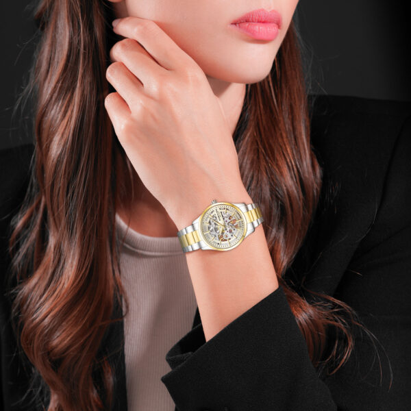 KENNETH COLE WATCH LADIES AUTOMATIC TWO TONE