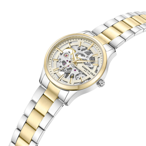 KENNETH COLE WATCH LADIES AUTOMATIC TWO TONE
