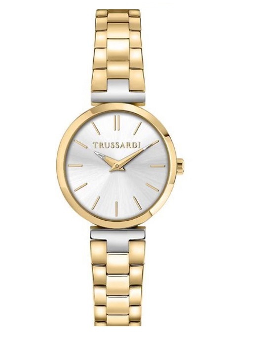 TRUSSARDI WATCH LOUD GOLD STAINLESS STEEL BRACELET R2453164507