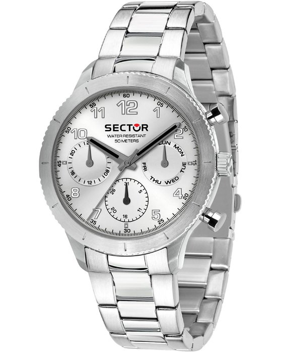 SECTOR WATCH 270 SILVER STAINLESS STEEL BRACELET R3253578013