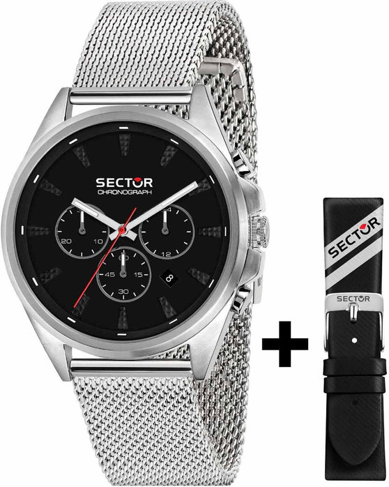 SECTOR WATCH 280 CHRONOGRAPH SILVER STAINLESS STEEL BRACELET R3273991006