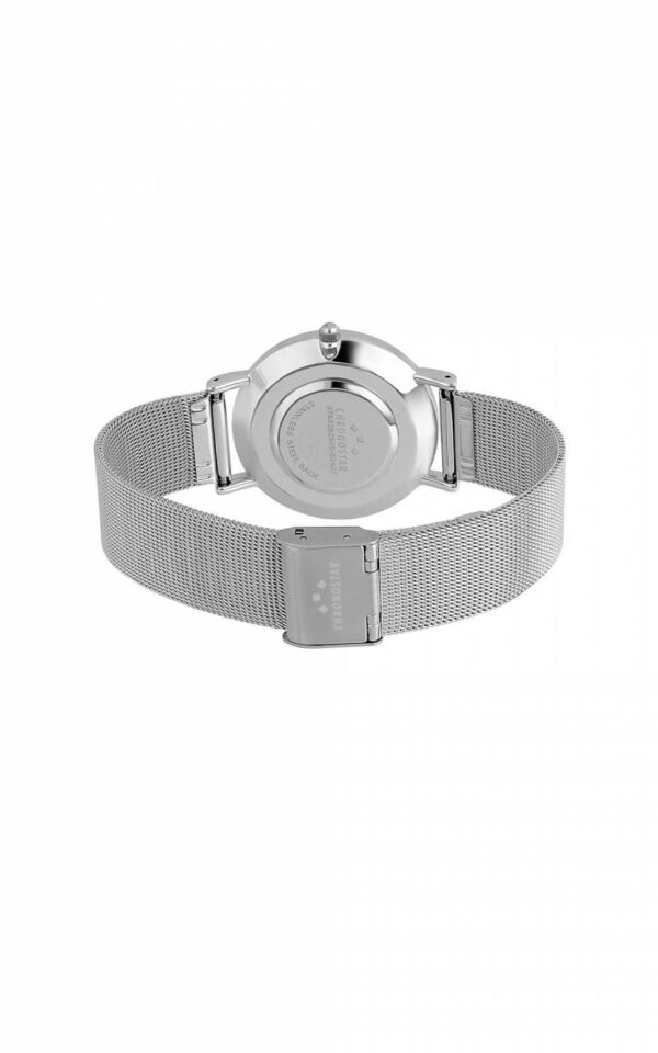 CHRONOSTAR WATCH PREPPY CRYSTALS SILVER METALLIC