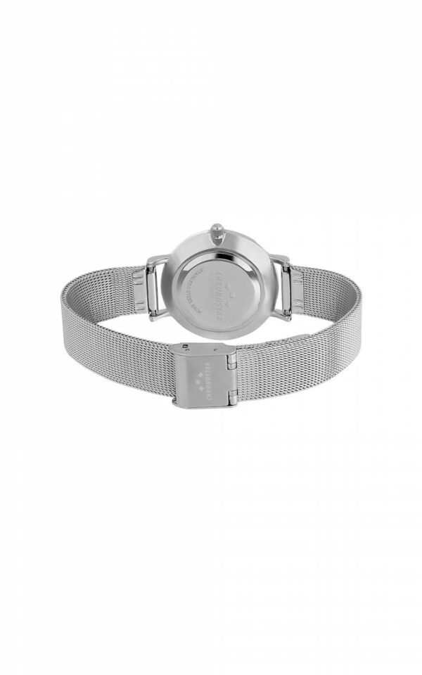 CHRONOSTAR WATCH PREPPY CRYSTALS SILVER METALLIC