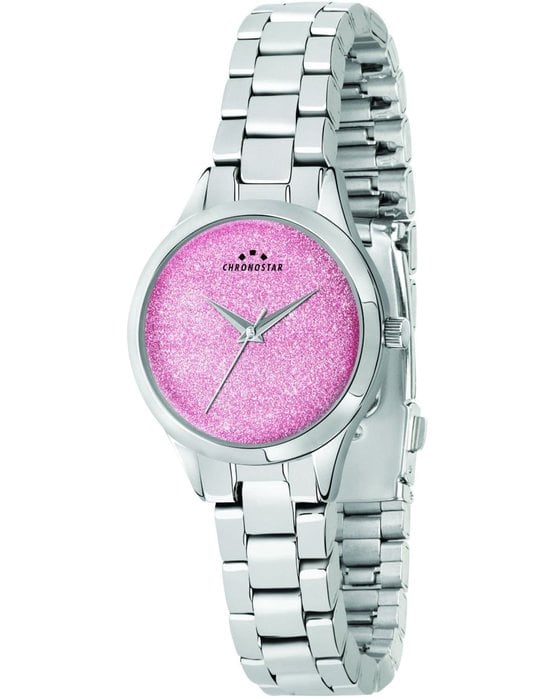 CHRONOSTAR WATCH SHIMMER SILVER METALLIC BRACELET R3753279504