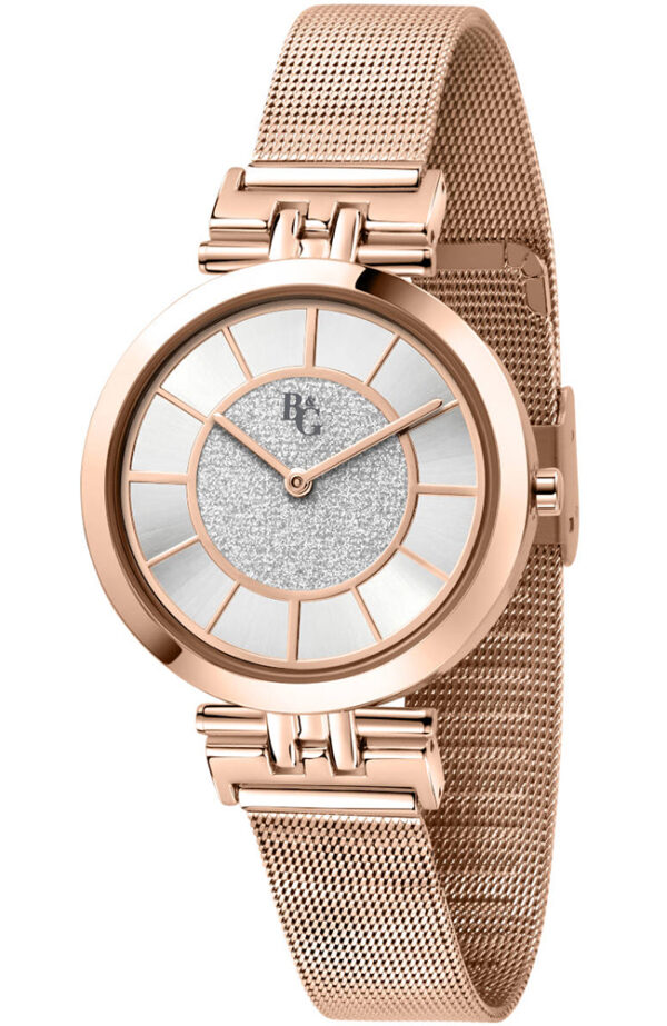 B&G WATCH SOIREE ROSE GOLD METALLIC BRACELET R3853294501