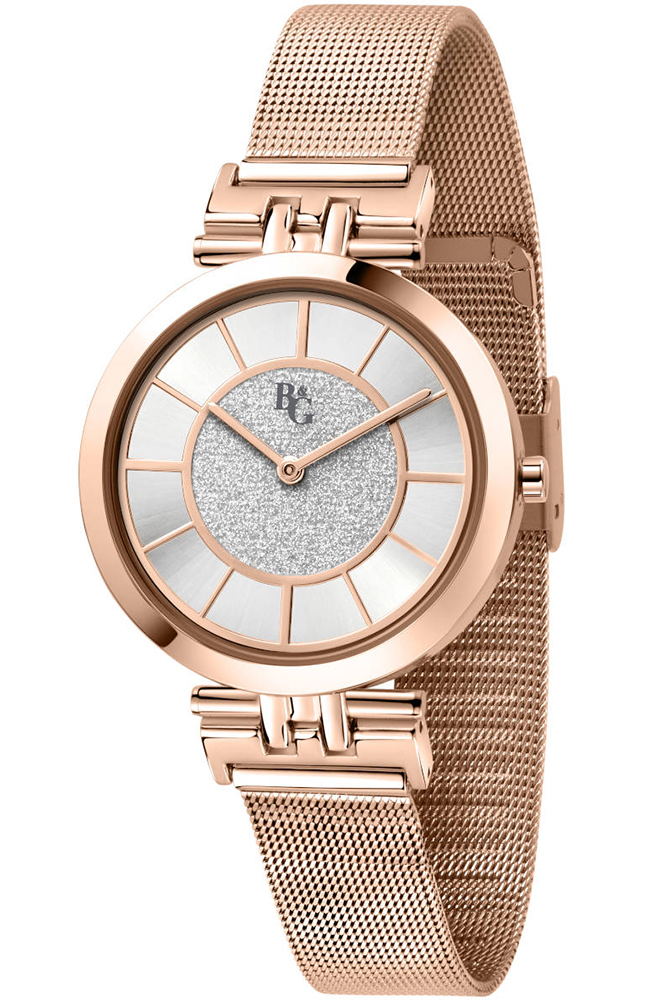 B&G WATCH SOIREE ROSE GOLD METALLIC BRACELET R3853294501