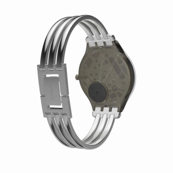 SWATCH WATCH SKINBAN SILVER