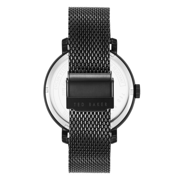 TED BAKER WATCH BLACK STAINLESS STEEL BRACELET
