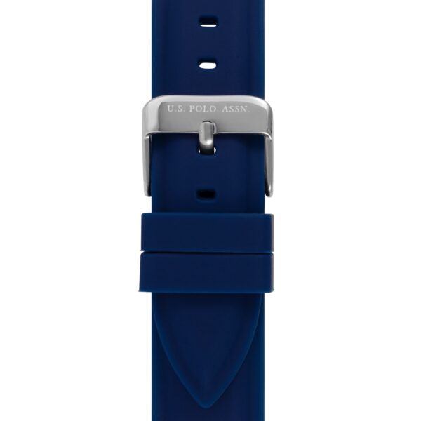 U.S POLO WOMAN WATCH BLUE SILICONE STRAP