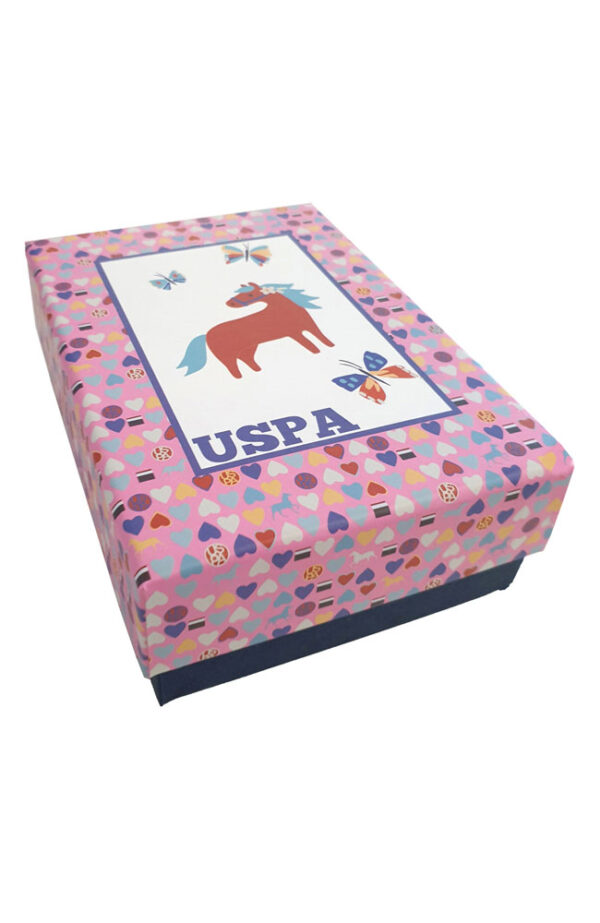 U.S POLO ASSN WATCH KIDS PINK SILICONE STRAP