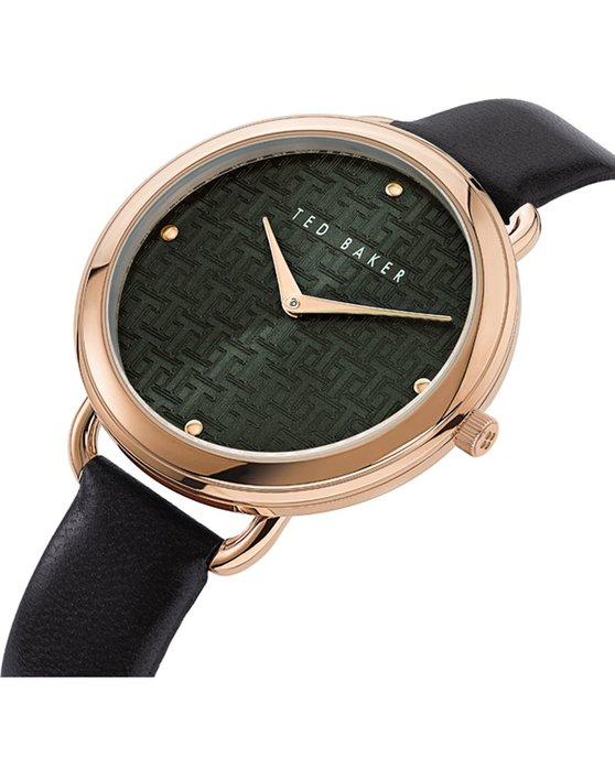 TED BAKER Hetttie Black Leather Strap - Image 3