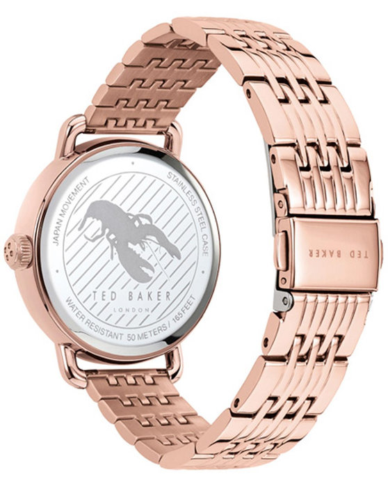 TED BAKER Hannahh Crystals Rose Gold Stainless Steel Bracelet - Image 3