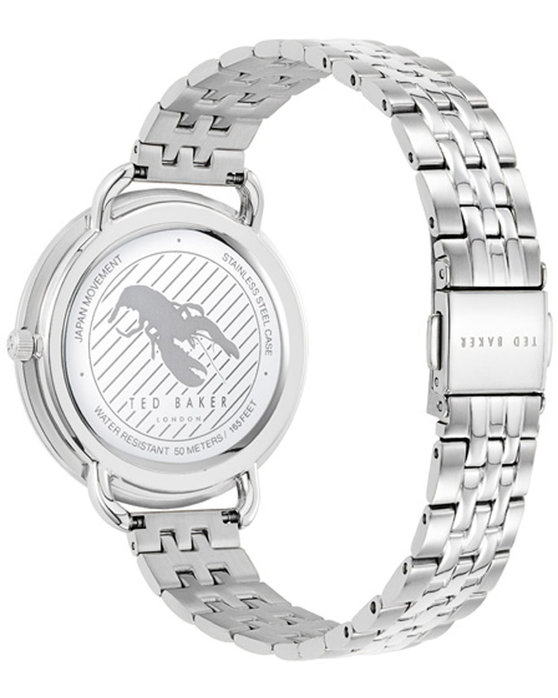 TED BAKER Hetttie Crystals Silver Stainless Steel Bracelet - Image 3
