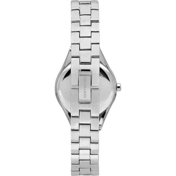 TRUSSARDI WOMAN WATCH METROPOLITAN SILVER STAINLESS STEEL