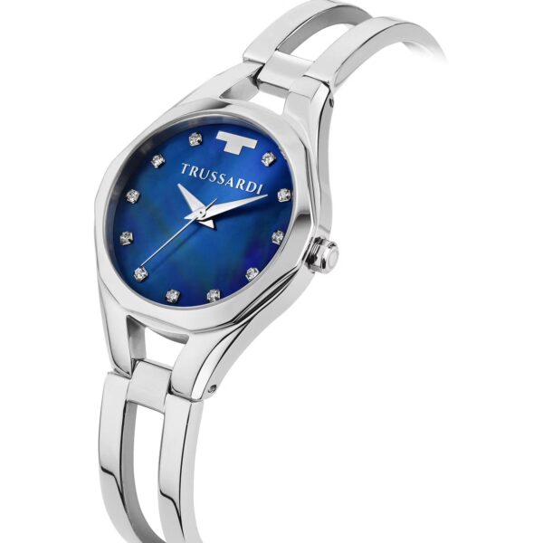 TRUSSARDI WOMAN WATCH METROPOLITAN SILVER STAINLESS STEEL